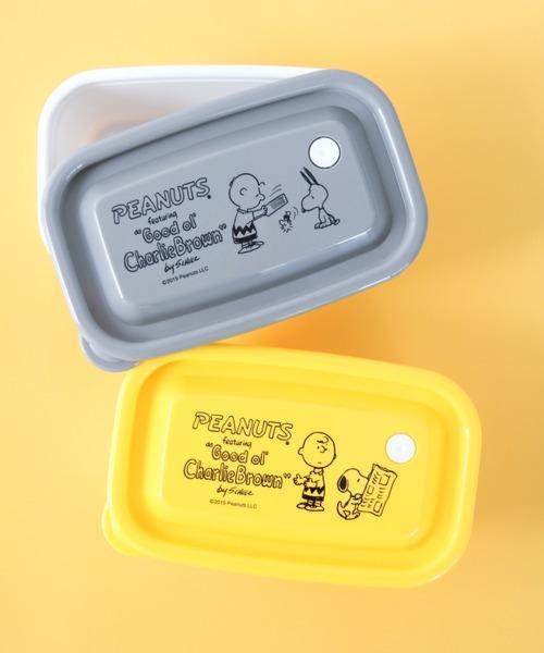 PEANUTS 史努比&查理保鮮盒兩入組 