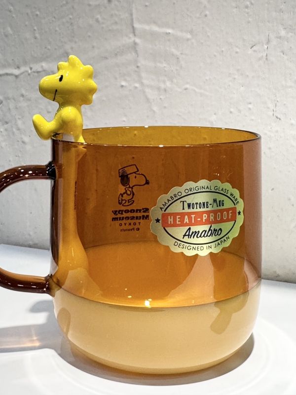 SNOOPY MUSEUM TOKYO X Amabro 耐熱玻璃杯 