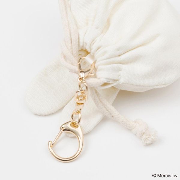 Miffy Boris 造型抽繩迷你收納包吊飾 