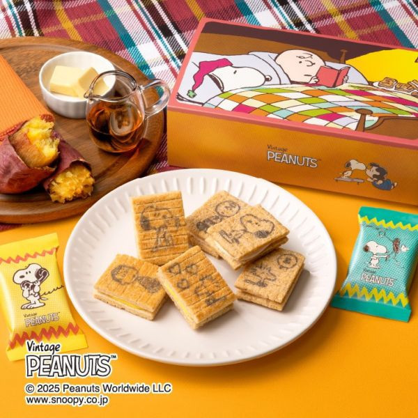 Sugar Butter Tree x 史努比砂糖奶油樹夾心餅禮盒(原味&蜂蜜紅薯) 