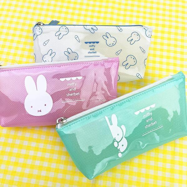 miffy 冰沙系列透明筆袋／收納包 