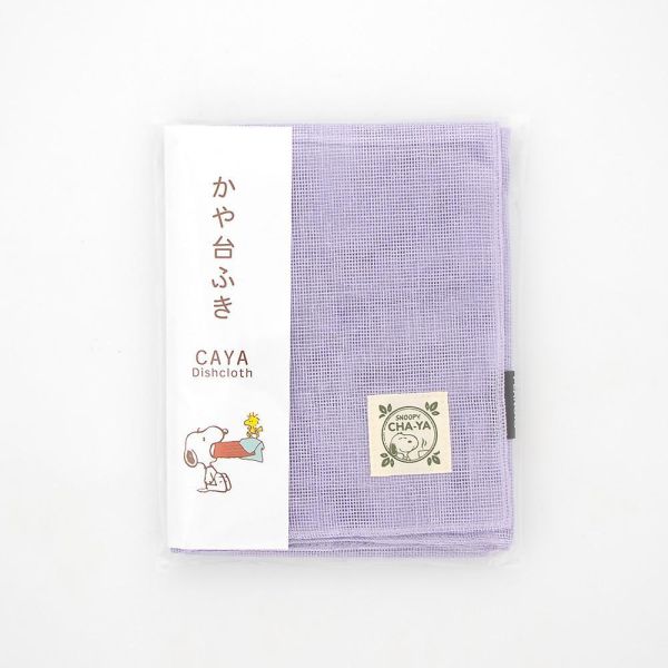 Snoopy茶屋標籤刺繡蚊帳家事布 