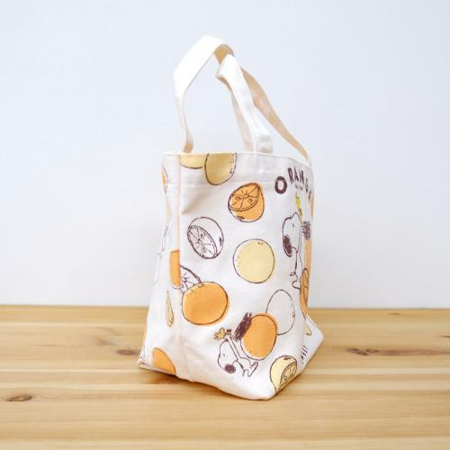 史努比滿版水果 帆布手提袋 