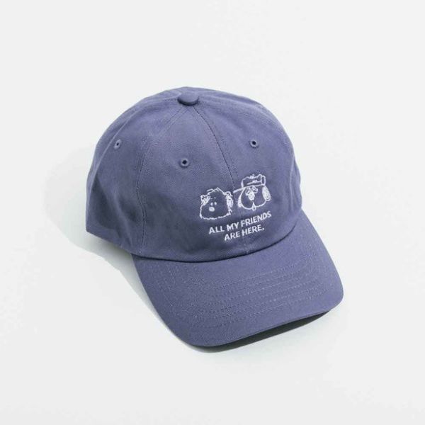 Museum 史努比朋友刺繡鴨舌帽 