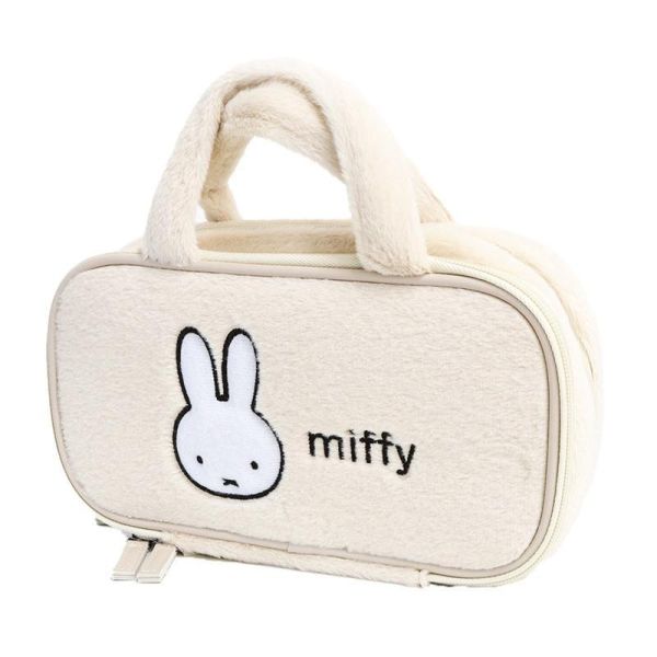 Misasa 米菲縫紉工具毛絨手提袋組 