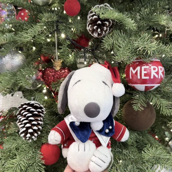 大阪環球影城限定 Snoopy聖誕節玩偶 