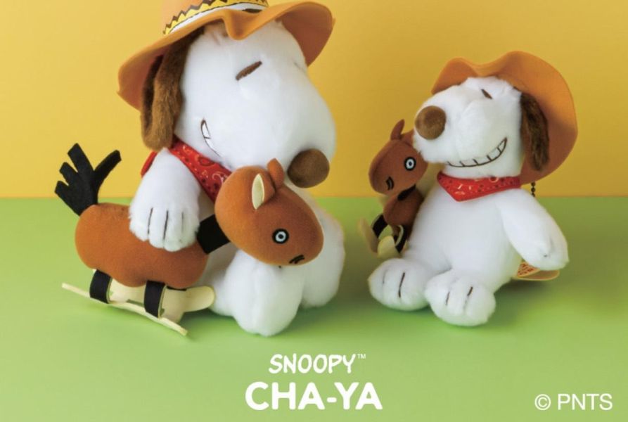 茶屋 2026史努比馬年牛仔吊飾 