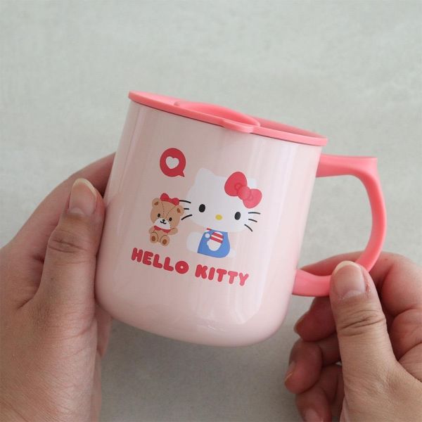 HELLO KITTY 不銹鋼滑蓋馬克杯｜360ml 