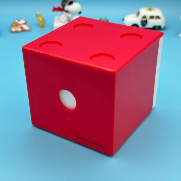 Snoopy 方形可層疊桌上收納盒 