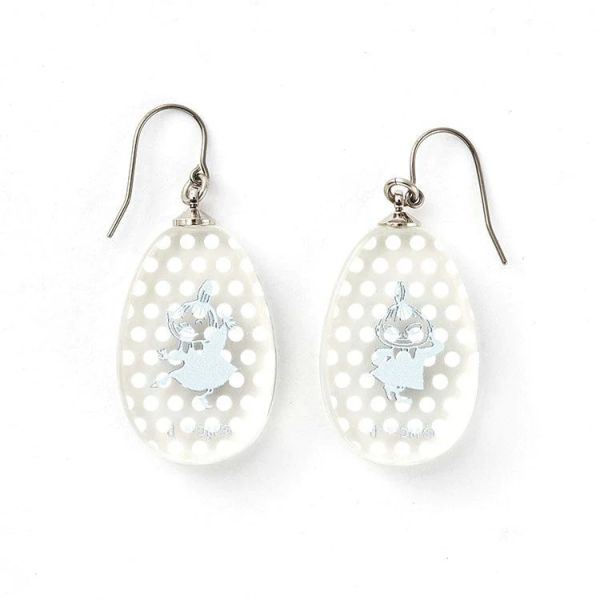 Moomin 剪影設計精緻壓克力耳環 