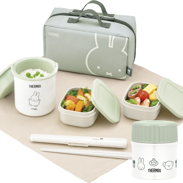 Thermos x Miffy 保溫便當盒組 