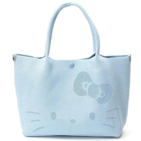 Hello Kitty × ROOTOTE 亮粉質感托特包 