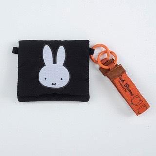 Heming's 刺繡米菲繫帶鋪棉收納包 