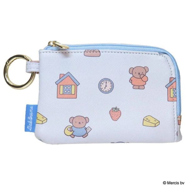 Miffy Boris 插畫卡夾零錢包 