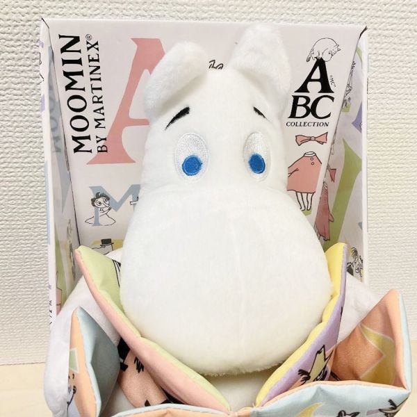 Moomin X Martinex 閱讀玩偶 