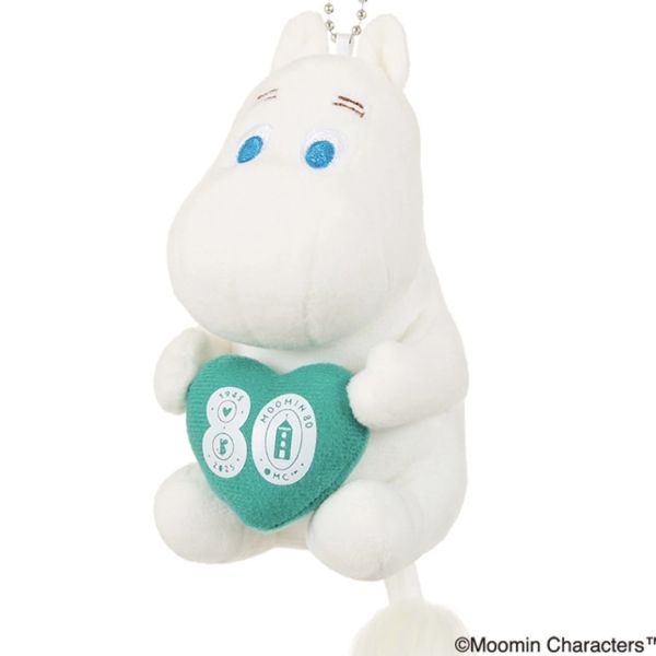 Moomin 80週年紀念版 玩偶吊飾 