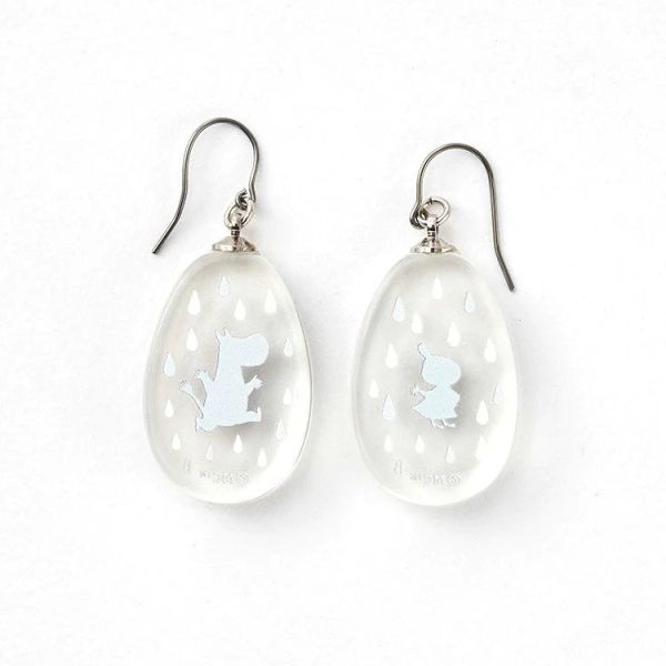 Moomin 剪影設計精緻壓克力耳環 