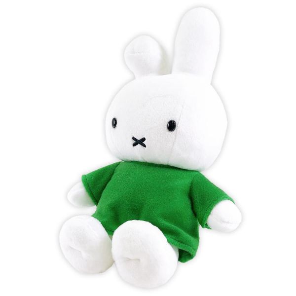 Sekiguchi Miffy Dan綠洋裝站立毛絨玩偶 