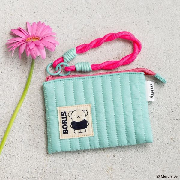 Miffy × BORIS 絎縫手繩收納包 