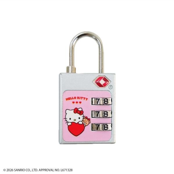 Hello Kitty × Tiny Chum TSA 海關密碼鎖 
