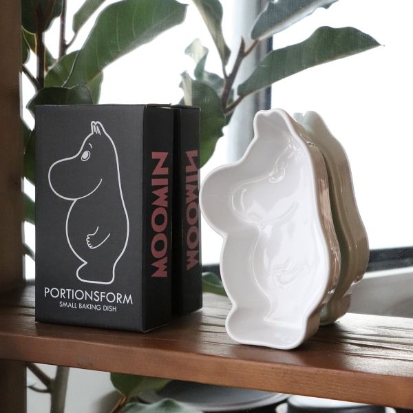 pluto produkter X moomin 姆明輪廓造型陶瓷烤盤 