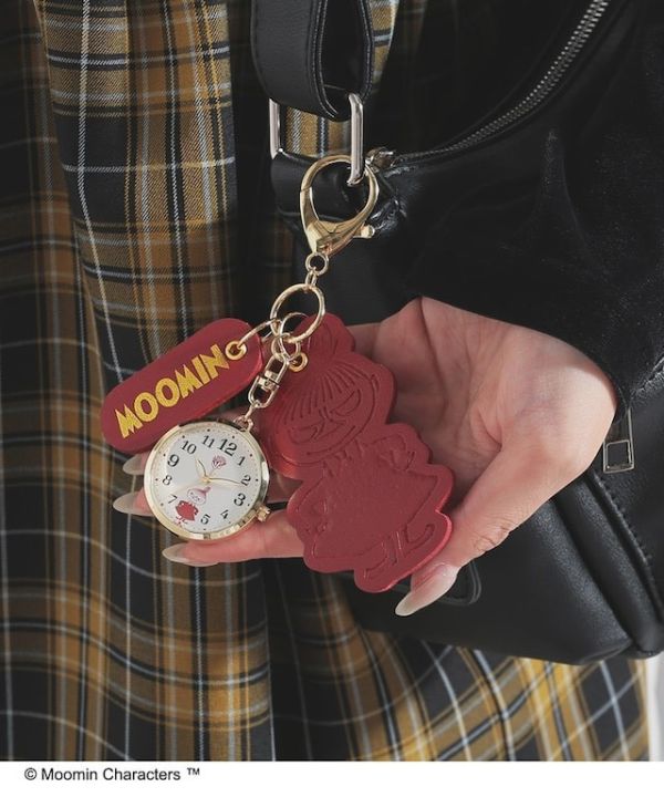 MOOMIN 角色造型掛錶吊飾 