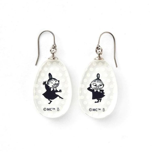 Moomin 剪影設計精緻壓克力耳環 