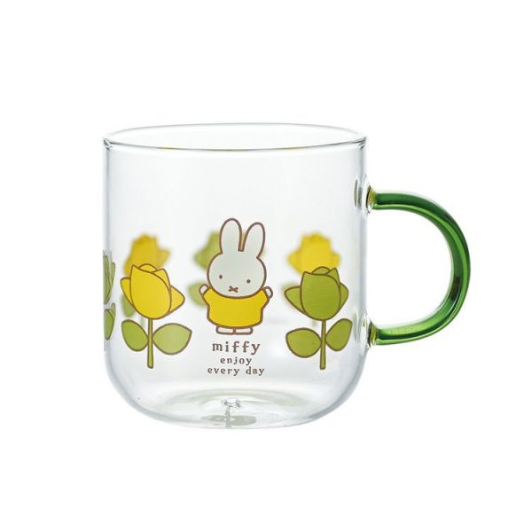 MIFFY 米菲復古耐熱玻璃馬克杯 