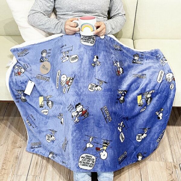 史努比法蘭絨毯 (兩色) 