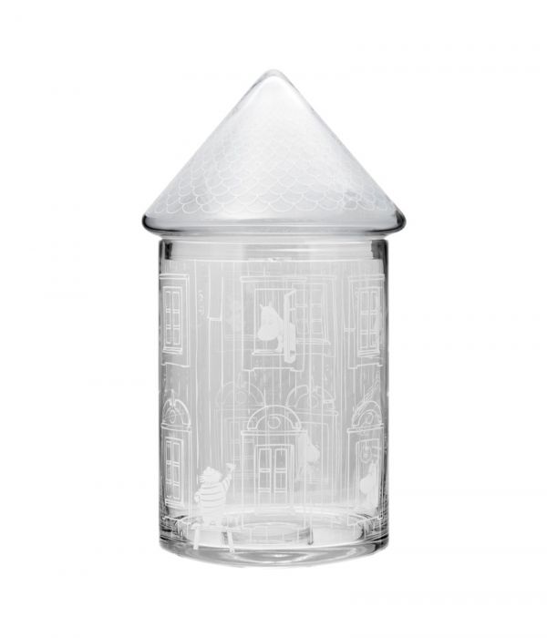 muurla X Moomin 姆明之家造型玻璃罐/零食罐/收納罐 