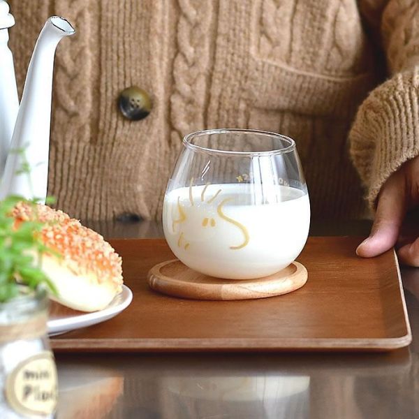 Snoopy & Woodstock 搖搖玻璃杯組 