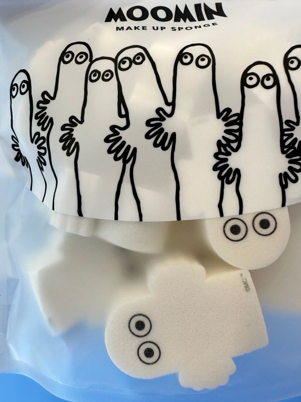 Moomin 溜溜們 造型化妝海棉 