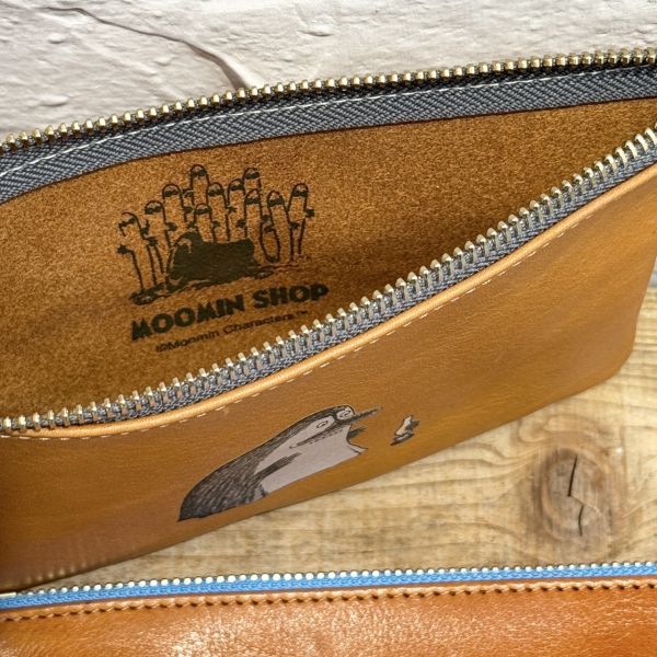 Moomin 真皮手拿包 