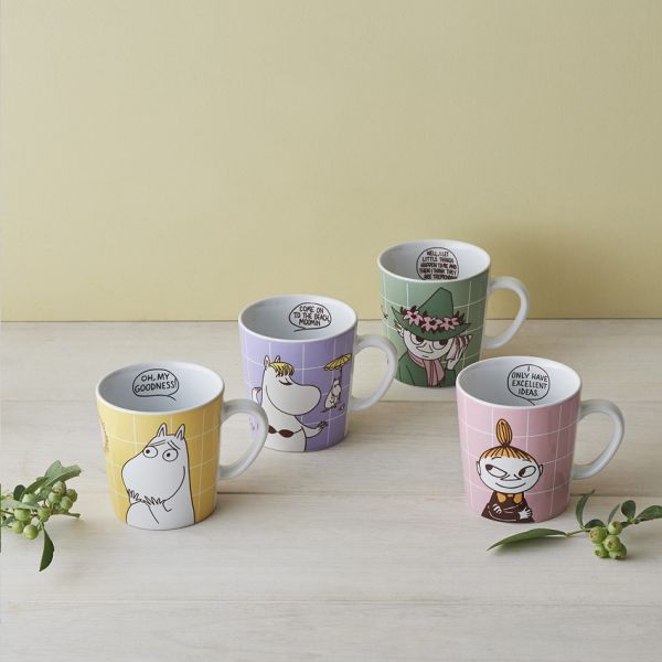 ARABIA x Moomin 人物格紋系列馬克杯 