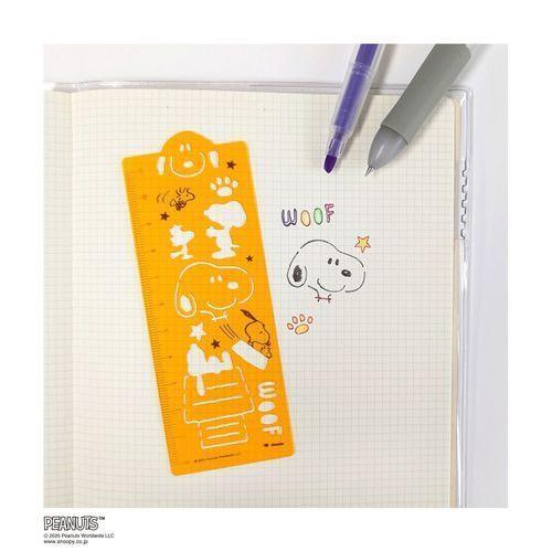 PEANUTS Snoopy 模板書籤尺 