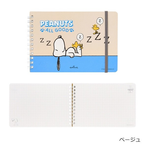 史努比線圈筆記本 (三款) 