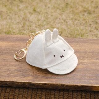 Fab 米菲/Boris造型帆布棒球帽鑰匙圈 