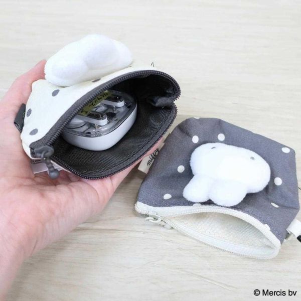 Fab 米菲大頭玩偶點點迷你舟型收納包 