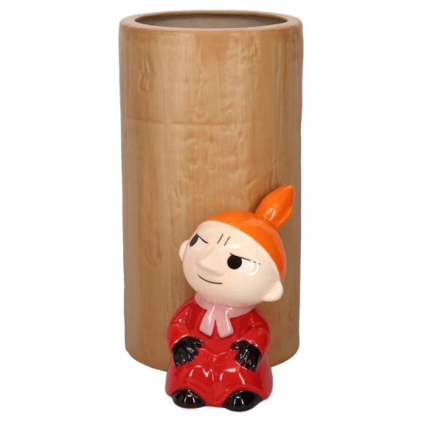 Moomin小不點陶瓷木頭造型傘桶 