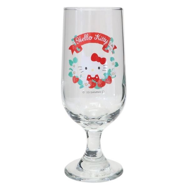 Hello Kitty  草莓系列玻璃杯具/儲物罐 