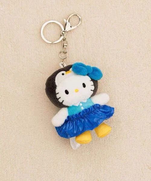 Hello Kitty × Me% 超萌造型娃娃吊飾鑰匙圈 