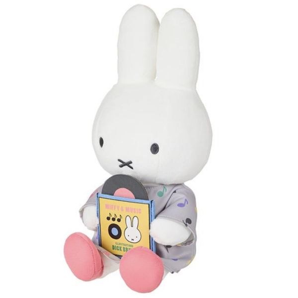 Miffy 唱片款療癒絨毛玩偶 