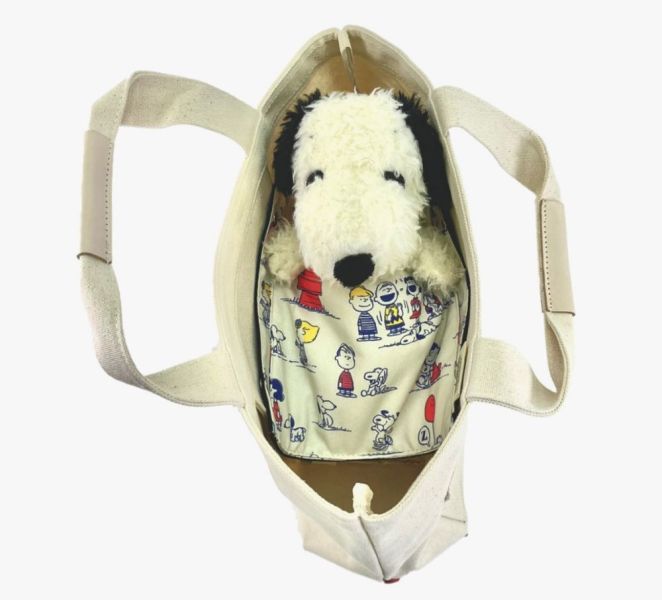 Snoopy Ofutun 玩偶托特包 