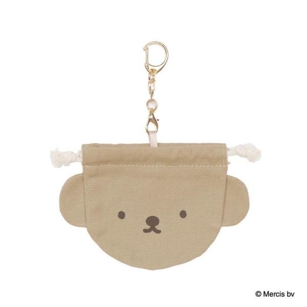 Miffy Boris 造型抽繩迷你收納包吊飾 