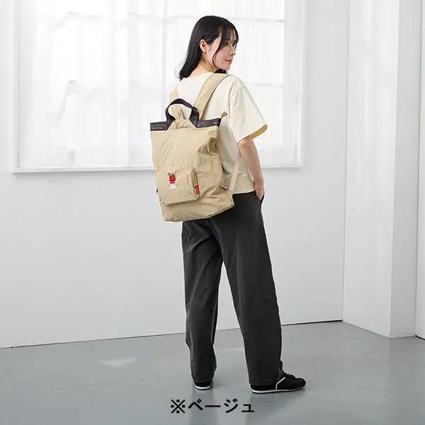 Rootote Mecceru 史努比收納式後背包 
