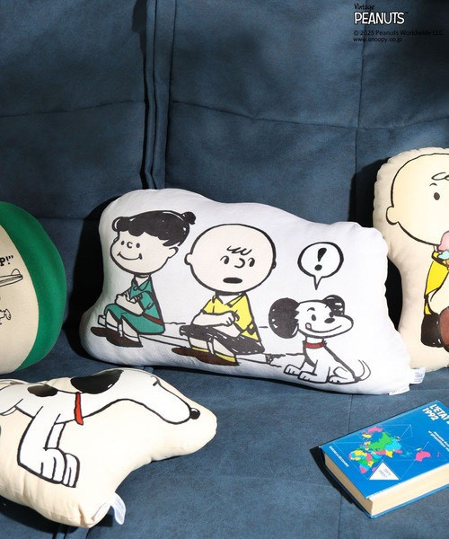 Snoopy 復古漫畫風抱枕 (BAYFLOW限定款) 
