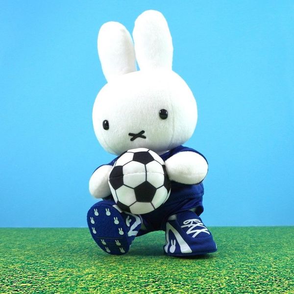 miffy style 限定 足球米菲玩偶 