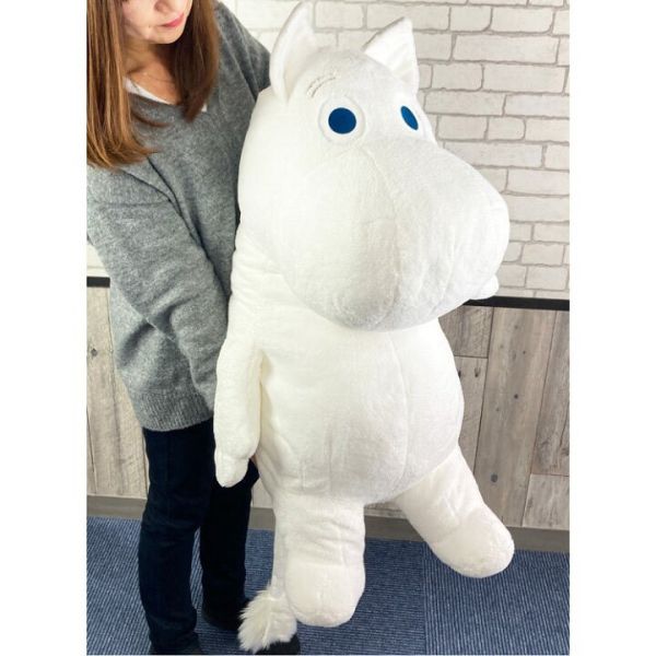 sekiguchi 嚕嚕米深藍眼毛絨大玩偶2L 