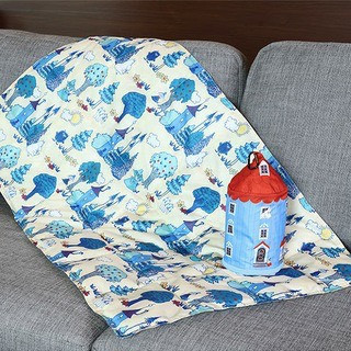 MOOMIN HOUSE 可收納造型毯 