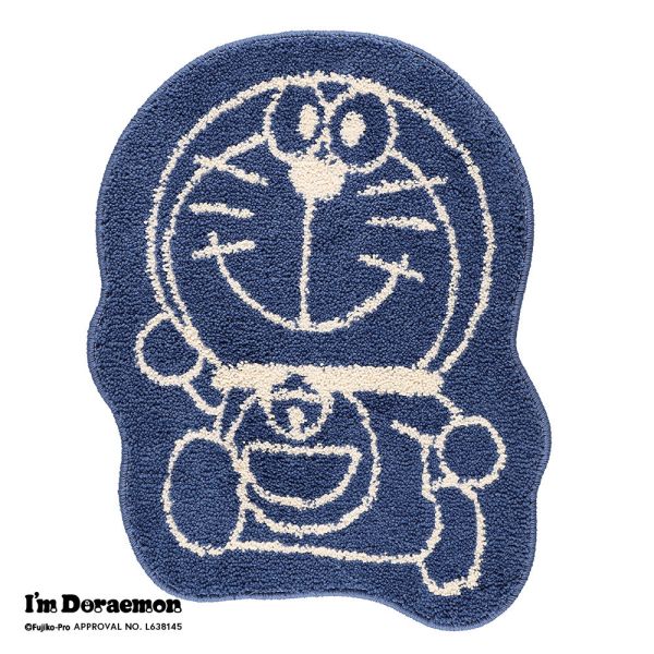 哆啦A夢 時尚造型地墊 